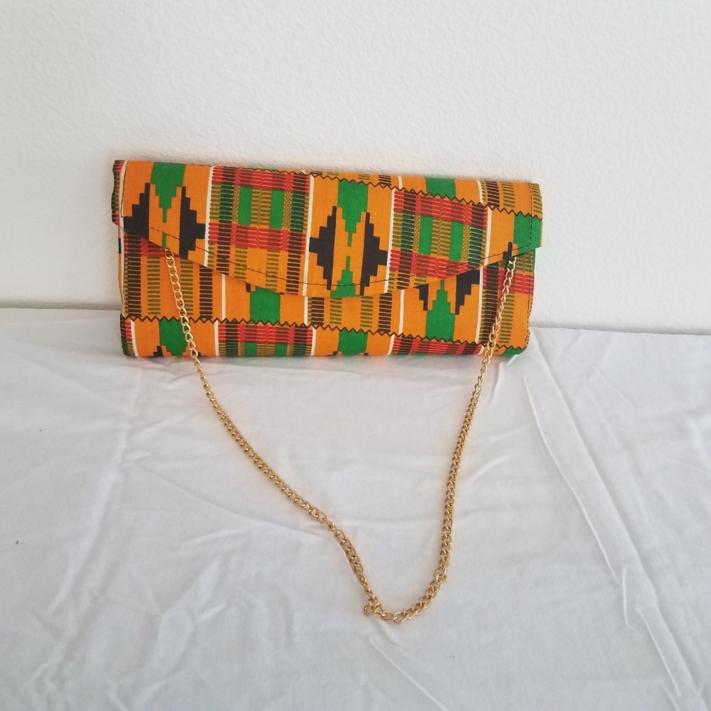 African Ankara clutch